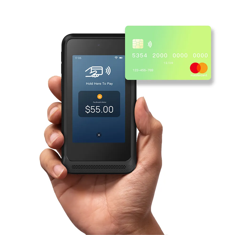 ปรับแต่งสมาร์ทโฟน Android Nfc ขนาด 4 นิ้วสำหรับ POS GMS Certified Android 14 3GB 32GB 2500mah แบตเตอรี่ Mini โทรศัพท์มือถือ