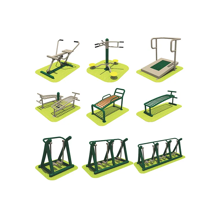 Factory Direct Sale Sport Facilities High Quality Gymnastic Park Exercise Outdoor Fitness Equipment for Sale