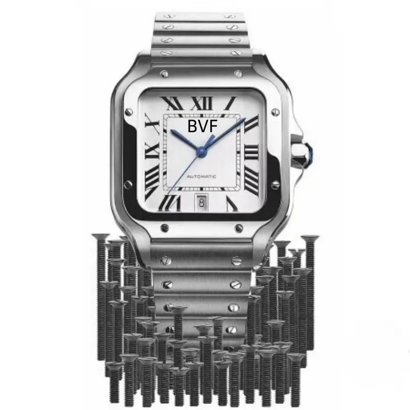BV Factory Santoses MIYOTA 9015 Movement Luxury Jewelry for Men Quick Mechanical Watch for Cartieres Warch