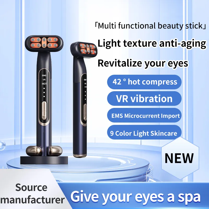 Facial Massage Device Face Lifting Machine Ems Health Care Products Eye Massager Eye Care Beauty Hot Cold Device