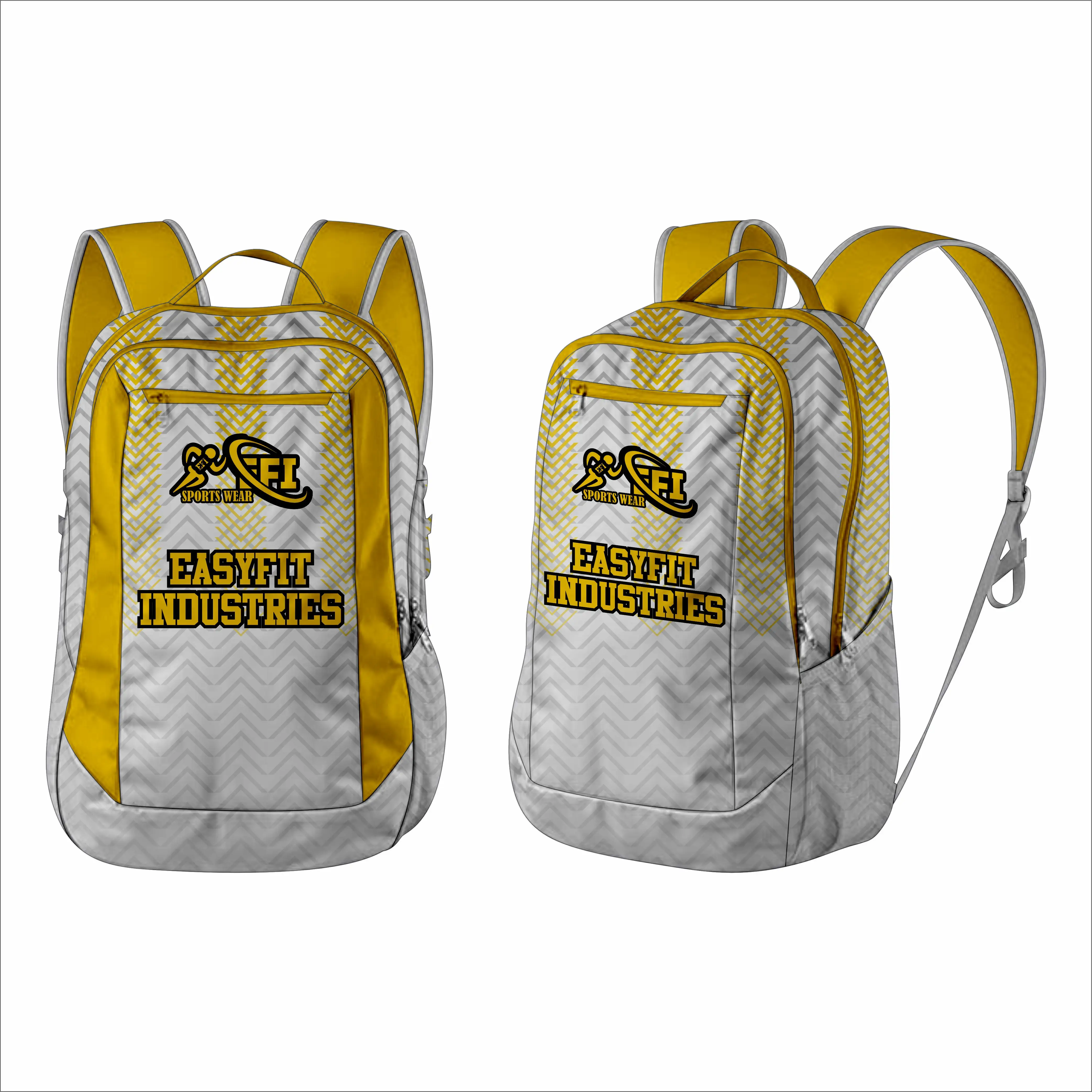 Wholesale Cheap Oxford School Travel Sport Gym Bag Zipper Lightweight Fashion Design for Outdoor Use Custom Logo Option Poly Bag