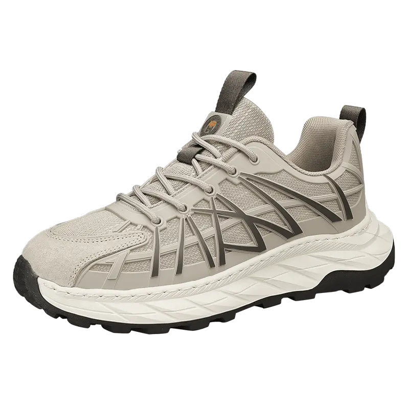 Trendy Casual Lace-up Sneakers for Men Breathable Canvas Sports Shoes Modern Design Daily Wear Evergreen