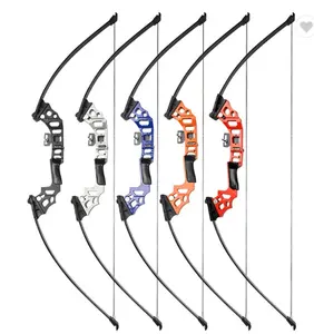 Alloy Recurve Bow Shooting Sports Equipment for Hunting Composite Recurve Bow With Leisure Entertainment CS Outdoor Bow Arrow