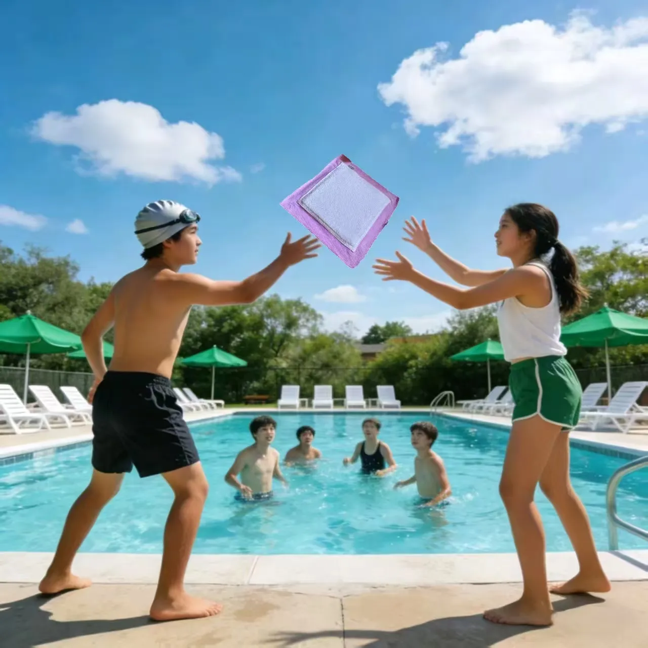 Internet-Famous Competitive Fitness Flying Blanket Parent-Child Interactive Soft Safe Outdoor Throwing Sports Indoor Sports