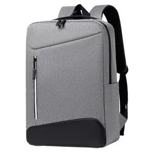 Ultrathin Lightweight Waterproof Laptop Backpack Anti-Theft USB Computer Accessory with Code Lock and Letter Pattern Closure