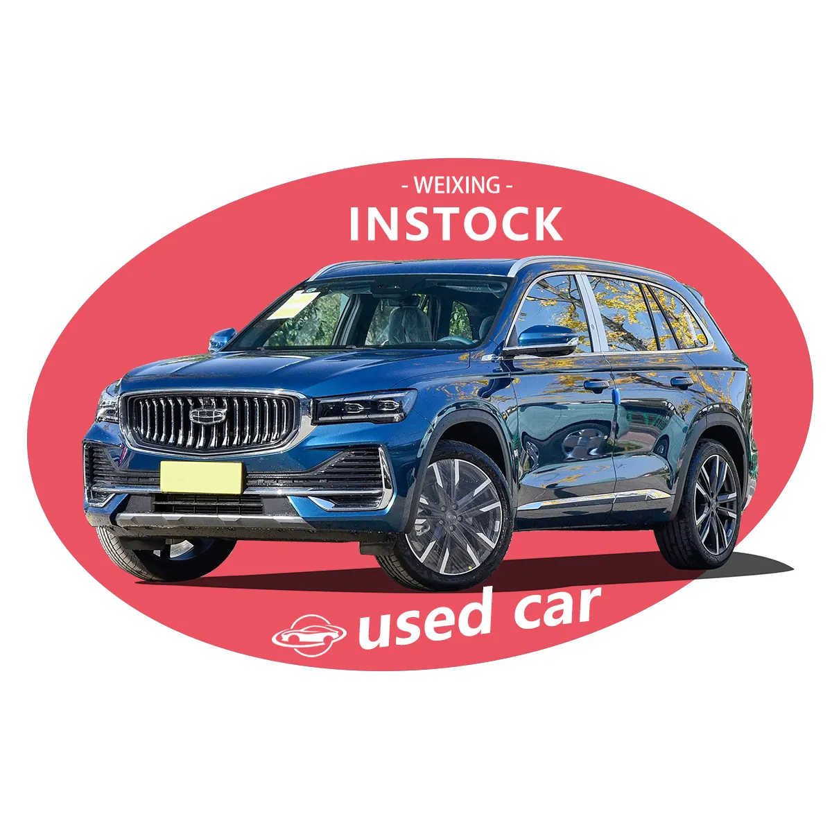 2023 for Monjaro Xingyue L SUV Used Left-Hand Drive 2.0T Turbo 7DCT AWD Mileage 25k km Leather Rear Light Metal Automatic