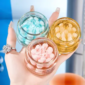 Natural Firming Anti Wrinkle Aging Hydrating Whitening Face Moisturizer Hydrolyzed Collagen Jelly Capsule Face Gel Cream