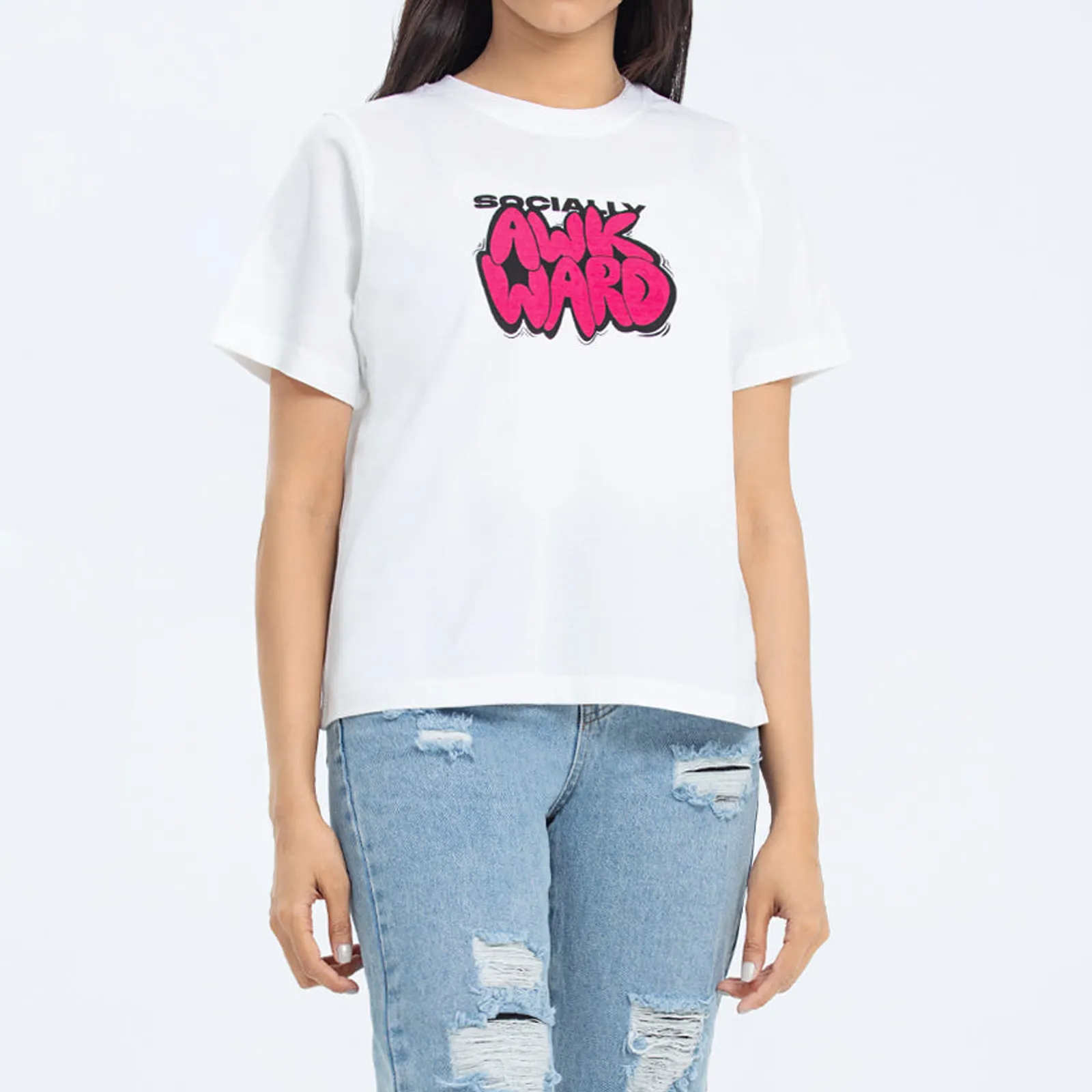 High Quality Women's Clothing Wholesale Women's Shirts Short Sleeve Fashion T Shirts Round Neck Women T Shirts