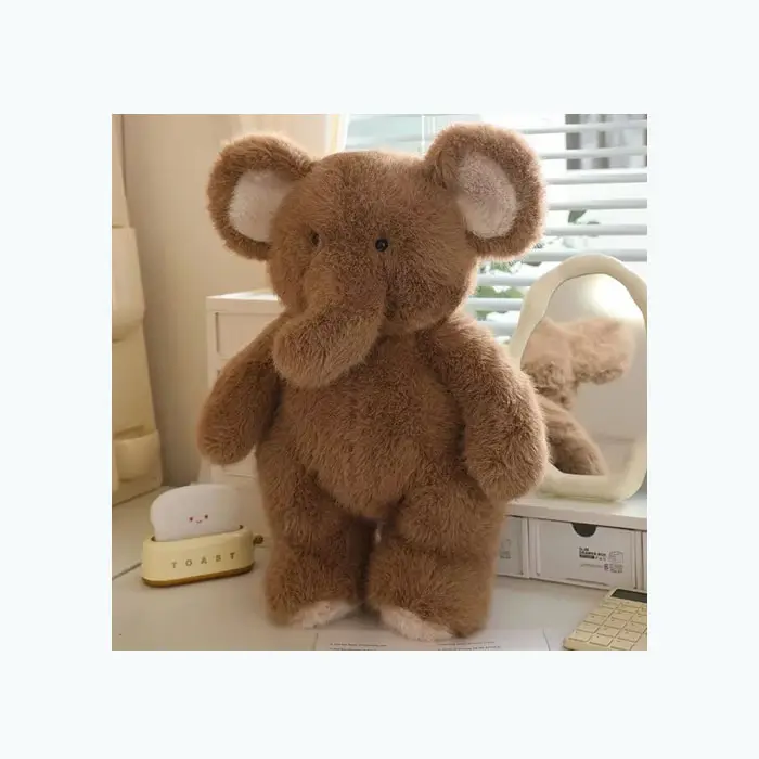 ของเล่นยัดไส้ขายส่ง Super Soft Plush ปรับแต่งของเล่นตุ๊กตาสัตว์กระต่ายช้างสุนัข Monkey Claw เครื่อง PP Cotton Filled