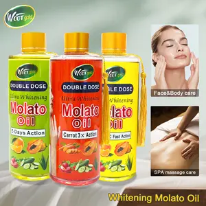 New Product Ultra Whitening Molato Oil 5 Days Action Anti-Aging Facial & Body Hydrating and Lightening Moisturizing Oil