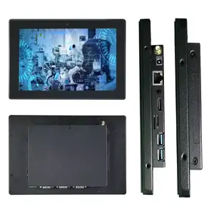 Linux/Android Fanless Industrial Touch Screen Panel PC IPC 4GB RAM Embedded Computer Display Industrial Computer Accessories