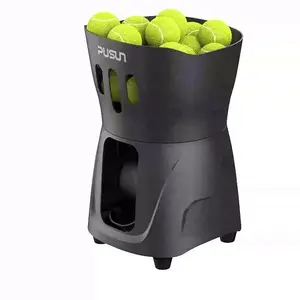 Pusun Pt-mini Pro Multifunctional Tennis Serve Machine 115-Ball Capacity Automatic Ball Throwing Training Equipment Portable for