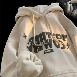Wholesale Custom 3d Print Hoodie Oversized Men's Pullover Hoodies Sweatshirts Foam Printing Logo Heavyweight Puff Hoodies