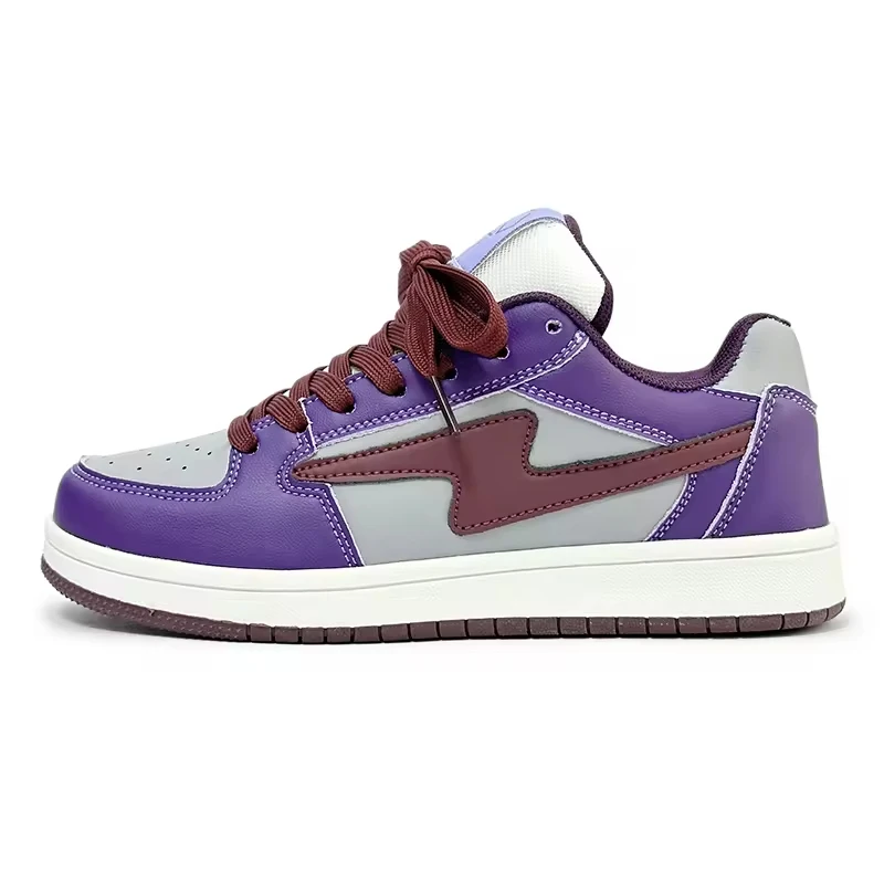 ผู้ชายร้อนใหม่ Low-Top รองเท้าสเก็ตบอร์ดคุณภาพสูง PU CLASSIC Designer แฟชั่นรองเท้าผ้าใบลำลอง