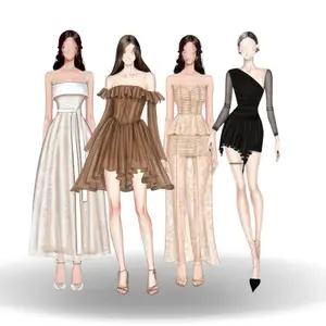 OEM ODM Clothing Manufacturer Women's Summer Low MOQ Design Casual Dress High Quality Custom Dress Garment Wholesale Supplier