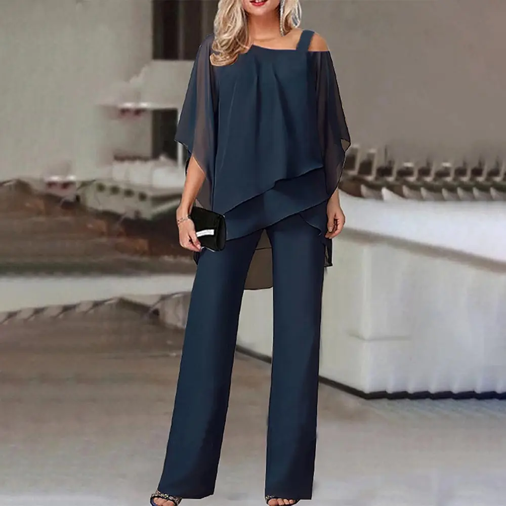 Women Clothing Fashion Summer Jumpsuits Pants Girls Clothes Two Piece Set Jumpsuits for Ladies