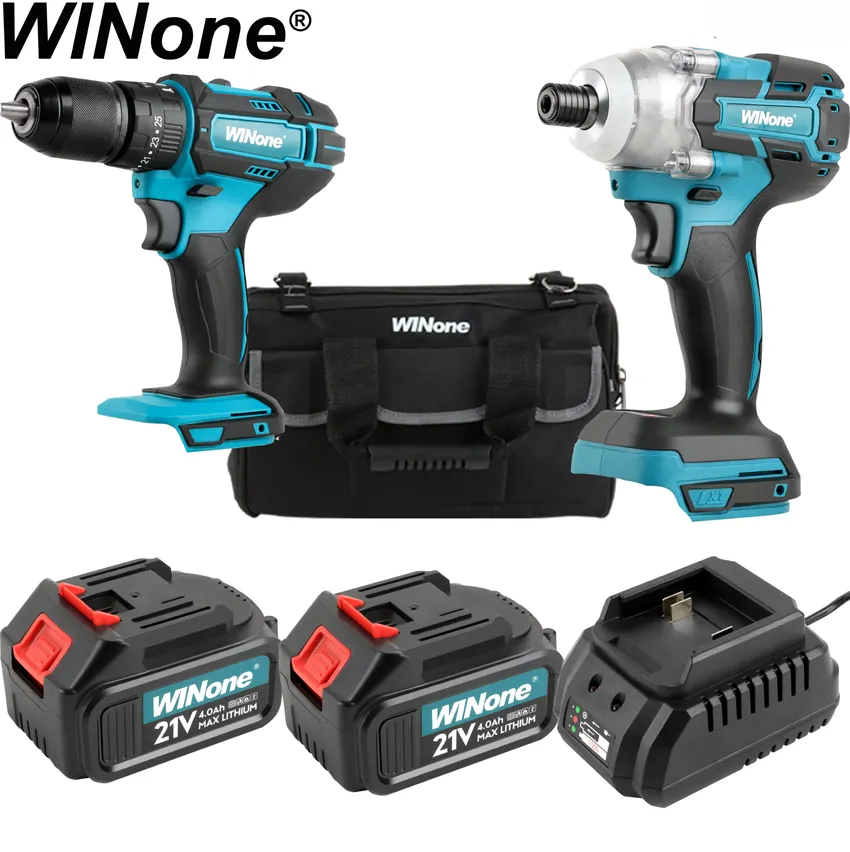 Hot Selling High Quality 20V 4.0 5.0 6.0 Dew Waltss Brushless Cordless Handheld 12PCS Tool Set for Home Decoration