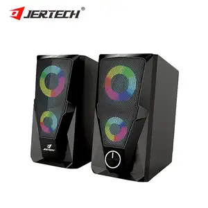 Jertech S6 Wholesale Cheap Price Mini Usb 2.0 Computer Accessories Led Light 30w Speaker & Horn Speaker for Pc Laptop Desktop
