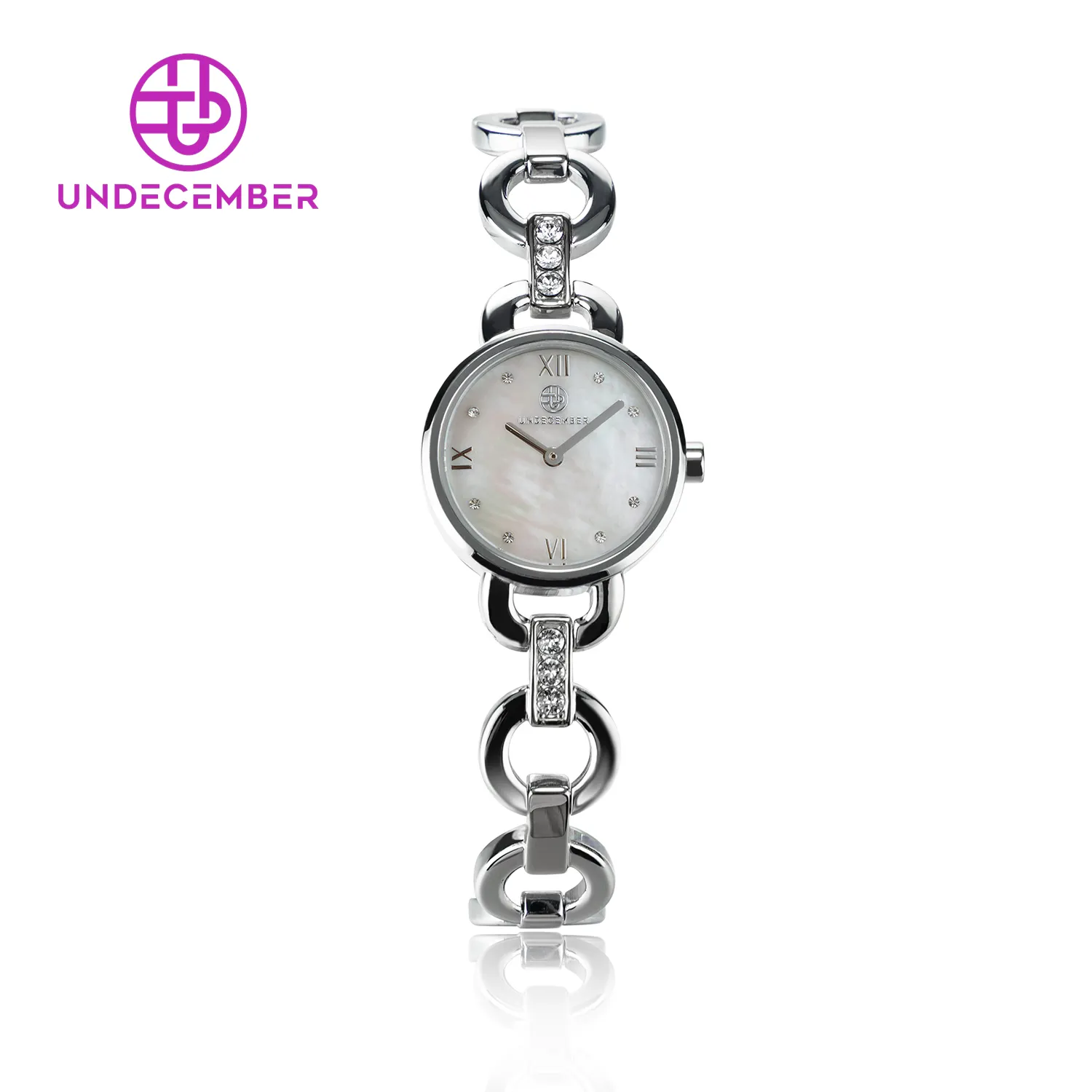 Undecember Wholesale Casual Quartz Ladies Watch Custom Fashion Quartz Movement Watches Women's Jewelry Clasp Wristwatch