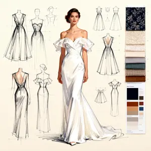 China Oem Brand Logo Small Orders Custom Designer Premium Clothes Manufacturers Y2K Clothing Women Made Evening Dress