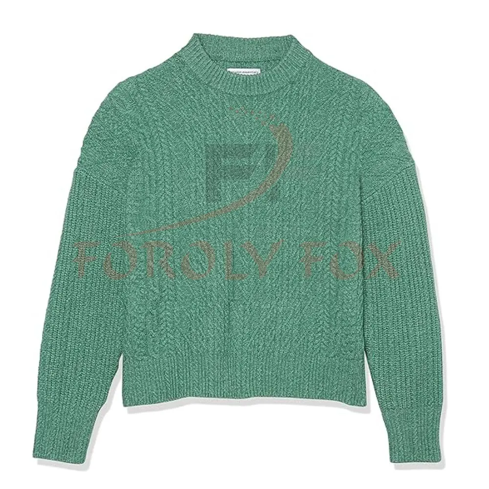 Wholesale Women Clothing 100%Cotton Sweater Women's Pullover Jumper Ladies Sweaters Top Knitwear Breathable High Quality Sweater