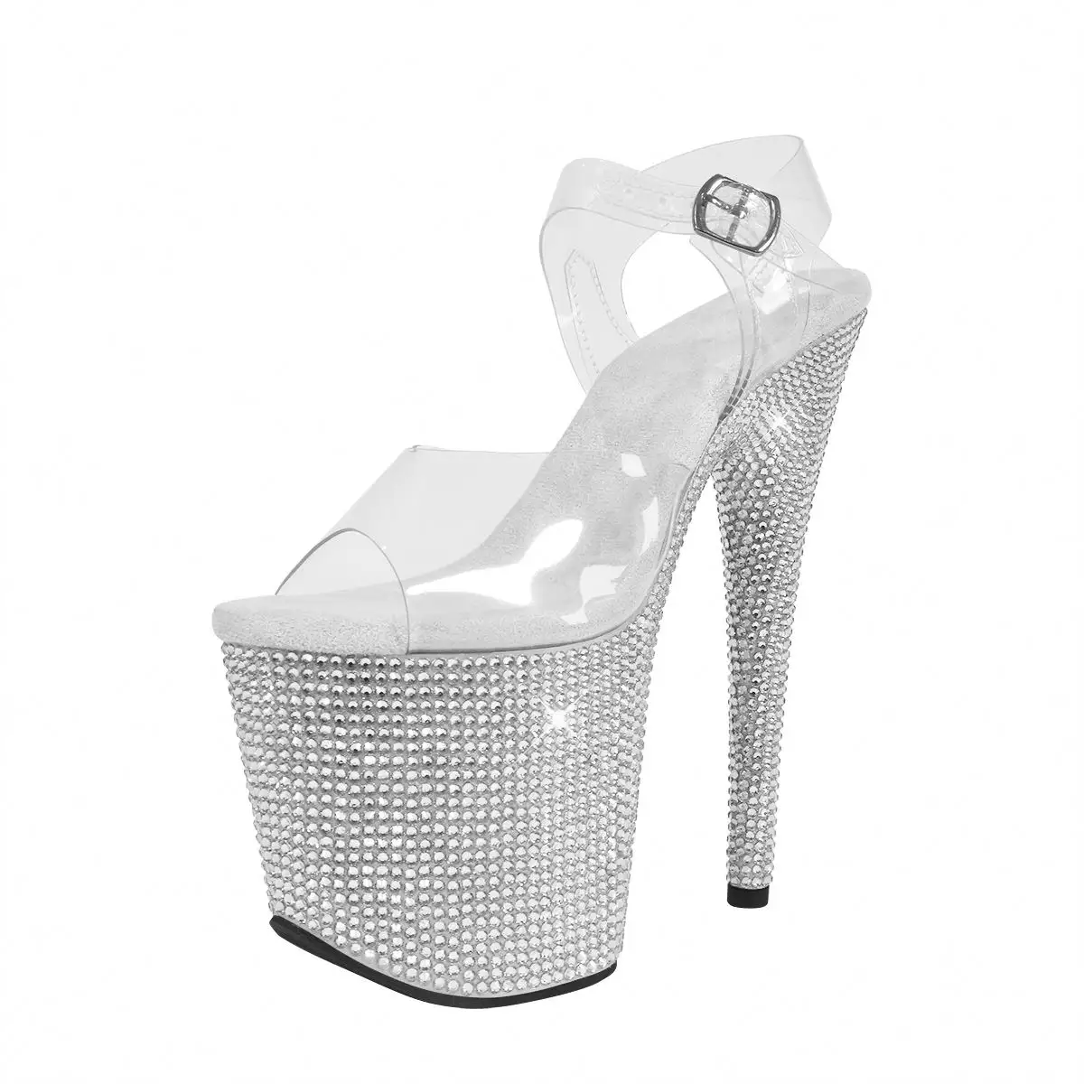 20cm Diamond Dance Shoes Dancing Shoes High Heel Ballroom Dance Shoes Sandals