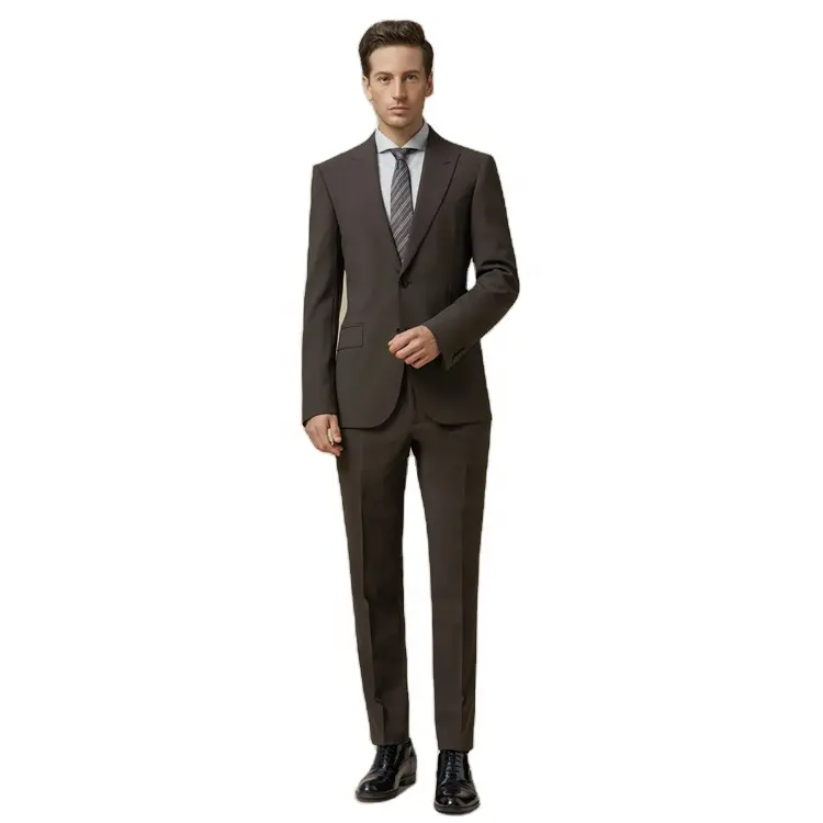 Factory Direct Sales Custom Logo High Quality Unique Men Clothing Slim Suits Set