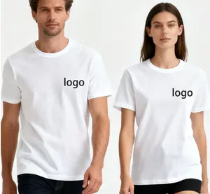 Custom Cotton T-Shirts for Foreign Trade Shirts with Logo PrintingTeam Building Short-Sleeve Quick-Dry Cultural T-Shirts