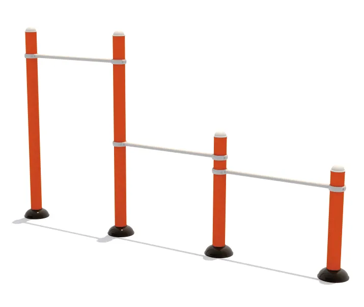 Adult Multi-functional Outdoor Fitness Equipment for Public Parks- Resistant & Durable Wood-plastic Construction