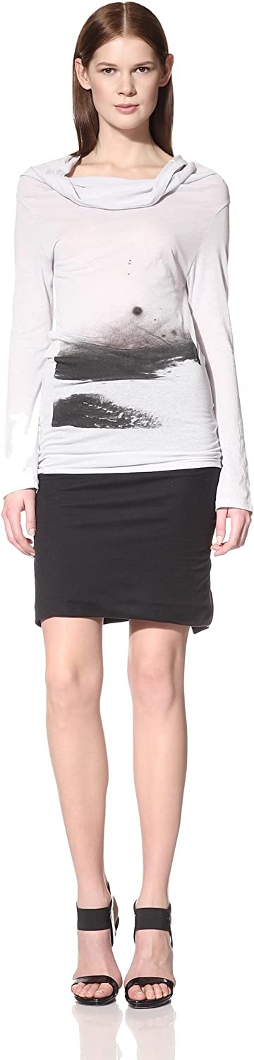 Ann Demeulemeesterウィメンズフィントップ、グレー、36 FR