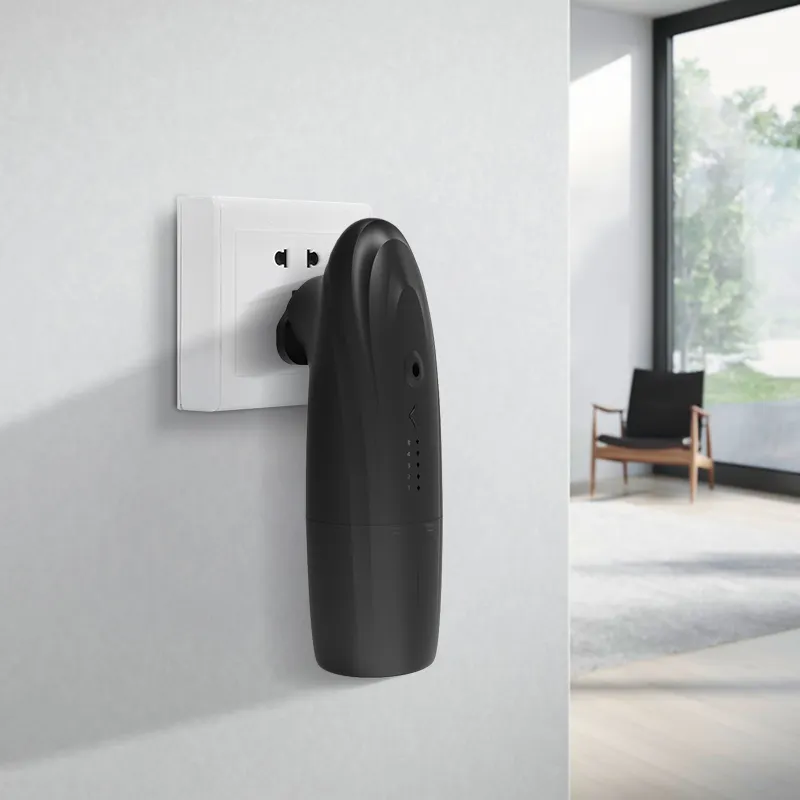 ปลั๊กไฟเชิงพาณิชย์ในเครื่องกระจายกลิ่นแบบไม่มีน้ำน้ำมันน้ำมันหอมระเหยไฟฟ้าเสียงรบกวนต่ำเครื่องกระจายกลิ่นอโรมาสำหรับห้องพักในบ้าน